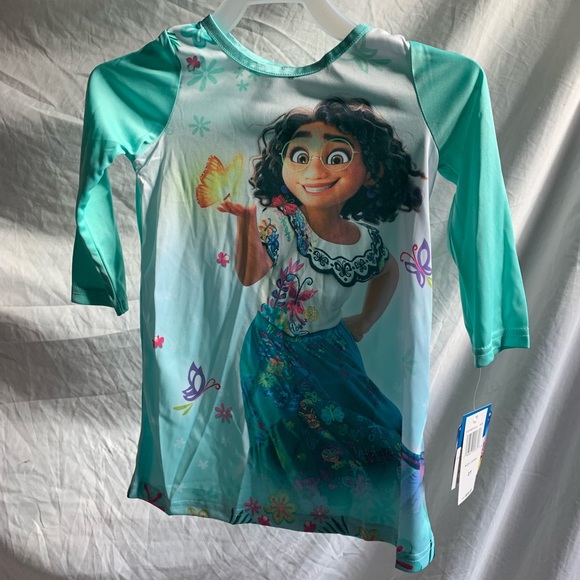 Disney Pajamas Disney Encanto Toddler Girl Mirabel Polyester Long